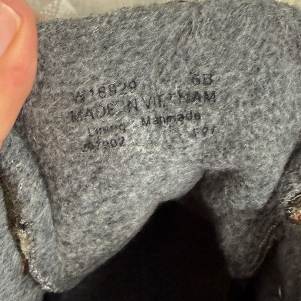 Cole Haan Nantucket Rugged Waterproof Hiker Brown leather ankle Boots Sz snug 6 - Picture 13 of 14